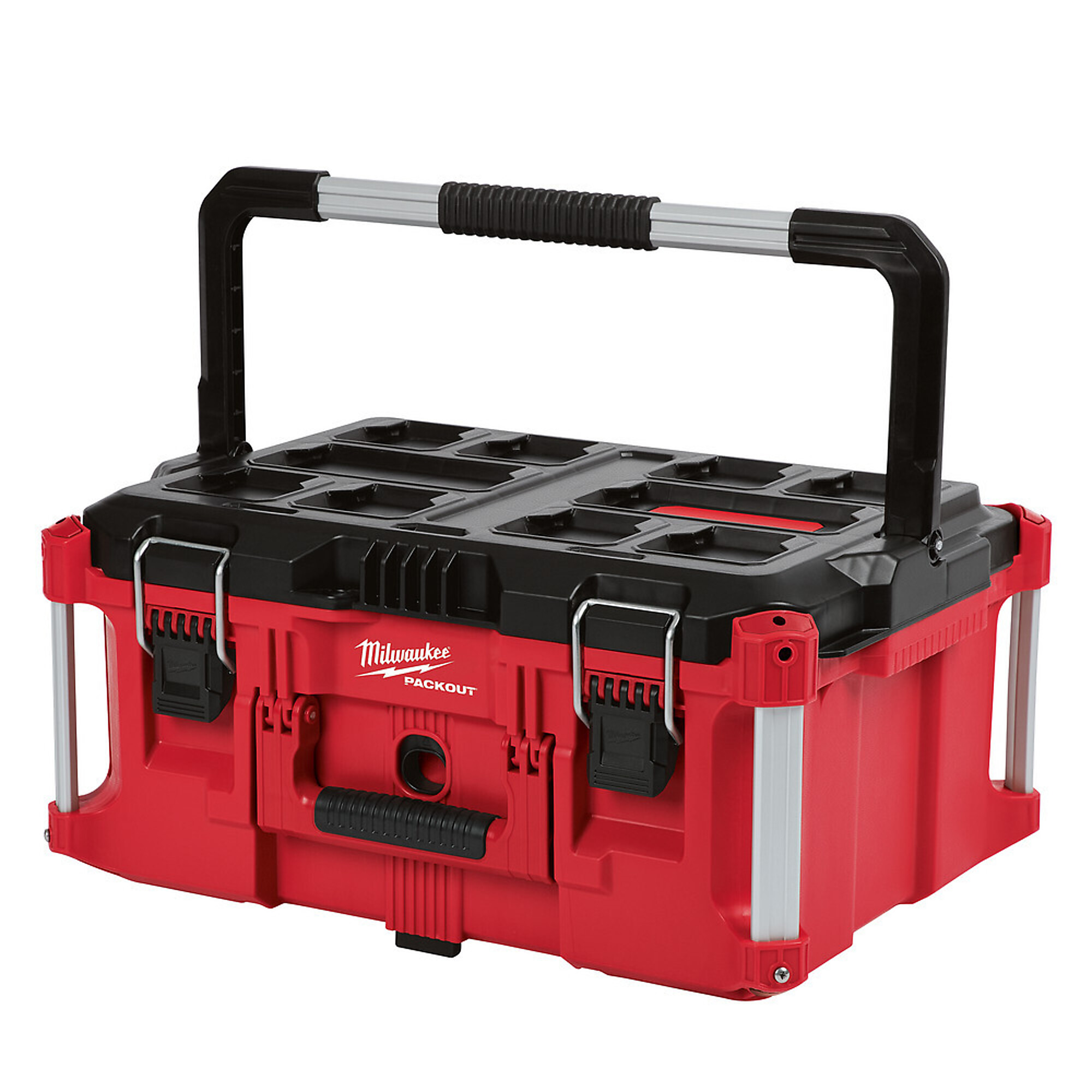 Milwaukee PACKOUT Large Toolbox, 22.1in.L x 11.3in.W x 16.1in.H, Model# 48-22-8425